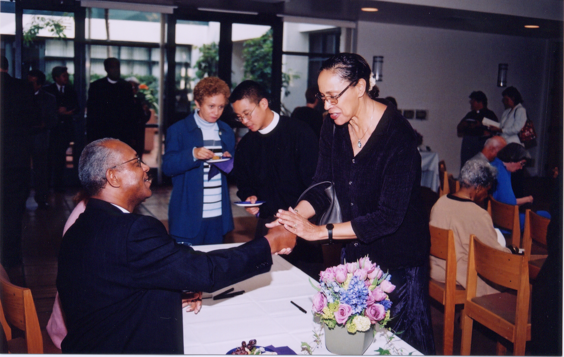 Talton greeting Race and Prayer